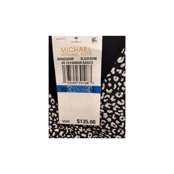 Michael Kors Wrap Dress Size XL Black Elegant and Classy NWT - Picture 6 of 10